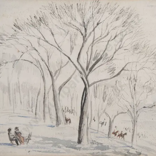 Stewart Maclennan - Frost in Hyde Park