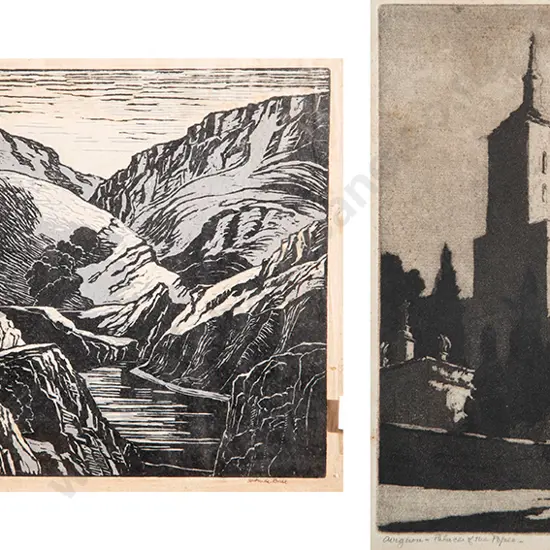 Gertrude Ball & E Turner prints (2)