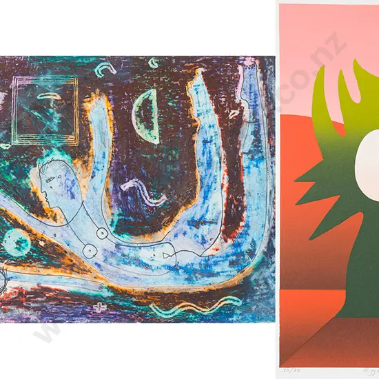 Tom Mutch print & other (2)