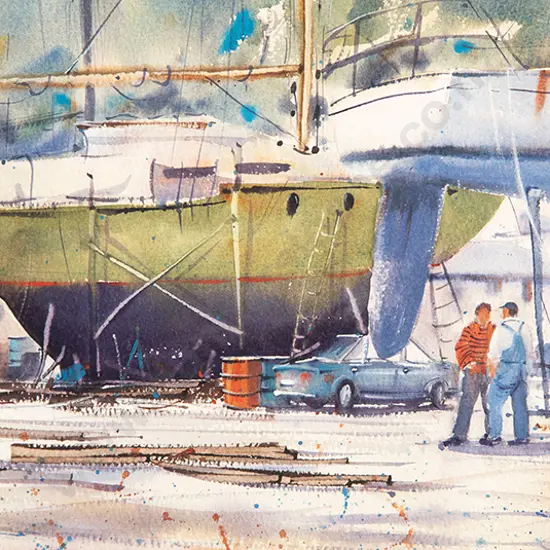 Jacky Pearson - Smoko in Evans Bay