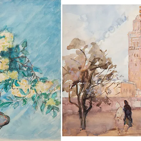 Maud Burge - watercolours (2)