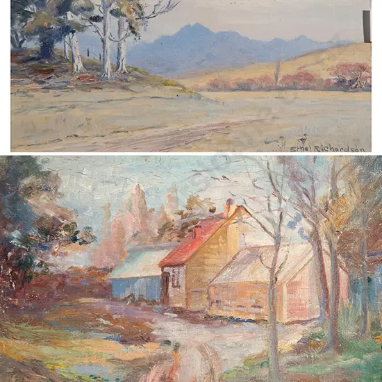 Ethel Richardson & other oil (2)