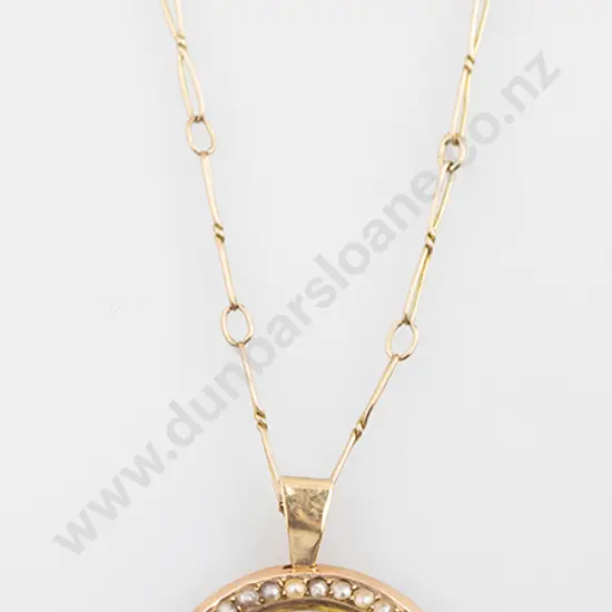 9ct Circle Pendant