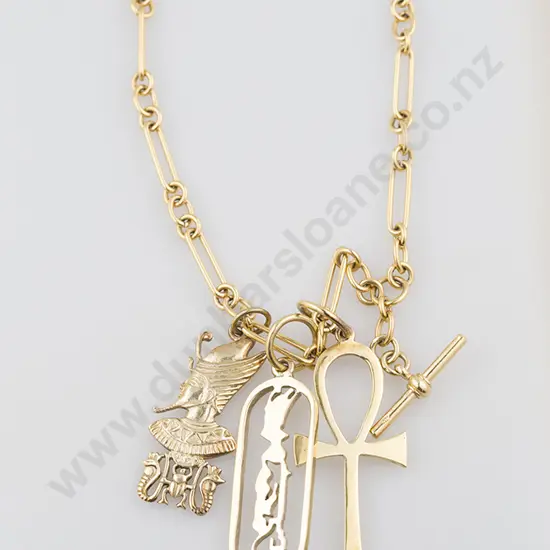 S/S Gold Plated Albert Chain