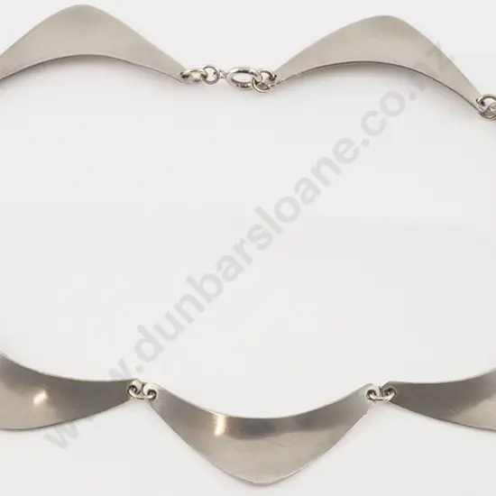 Jorgen Jensen Pewter No. 129 Necklet