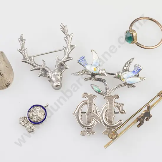 Selection Various Silver Jewellery