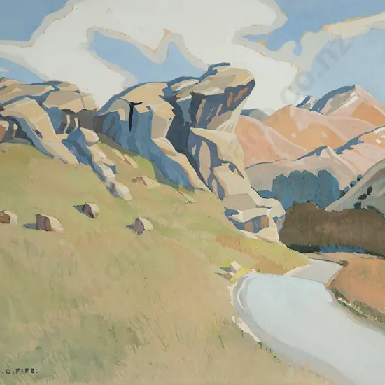 Ivy Fife - Frog Rock, Weka Pass