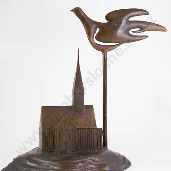 Paul Dibble - Light over Linton Church