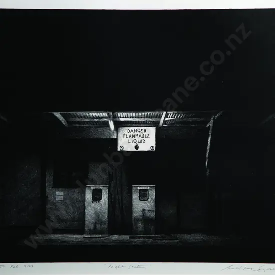 Grahame Sydney - Night Station