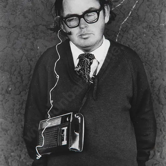 Glenn Busch - Man with a Transistor Radio 1973