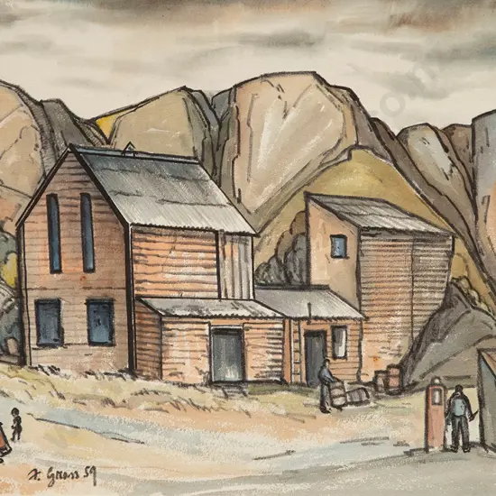 Frank Gross - Timber Mill, Central Otago