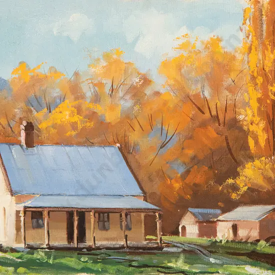 Peter Beadle - The Old Cottage, Near Arrowtown