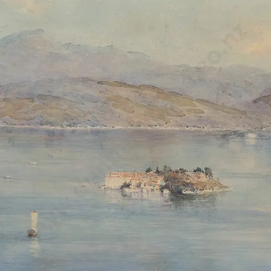 C N Worsley - The Borromean Islands & Pallanza, Lago Maggiore