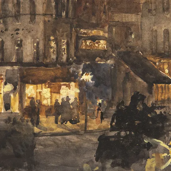 Lionel Percy Smythe - Victorian Street Scene