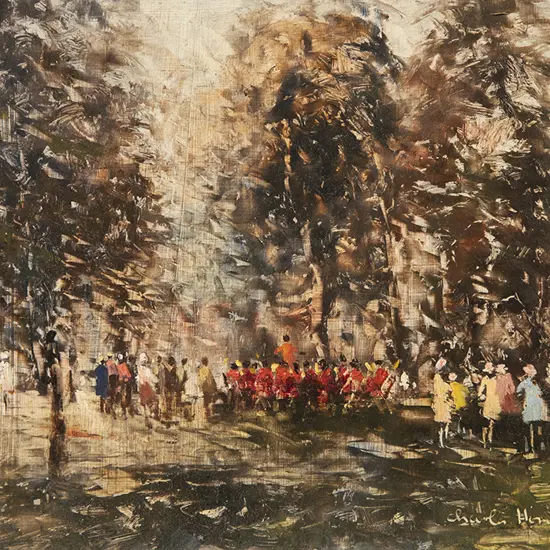 Charles Horwood - Band performing in London Park