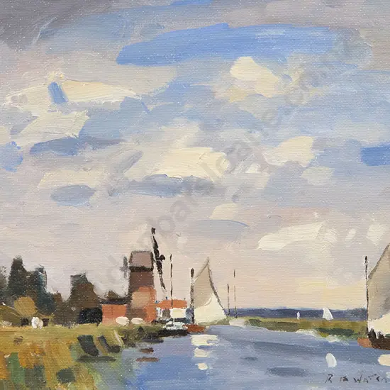 R B Watson - An April Day, Norfolk