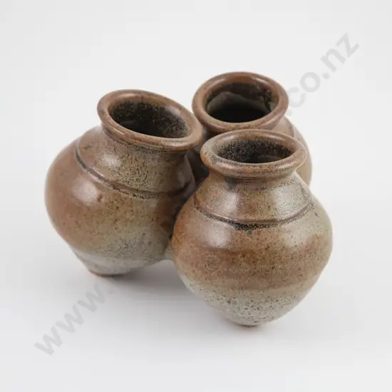 Len Castle Triple Aperture Vase
