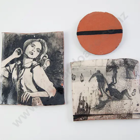 Scott McFarlane three ceramics: Untitled #208