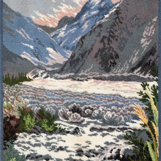 Feltex 'Mt Cook' Souvenir Rug