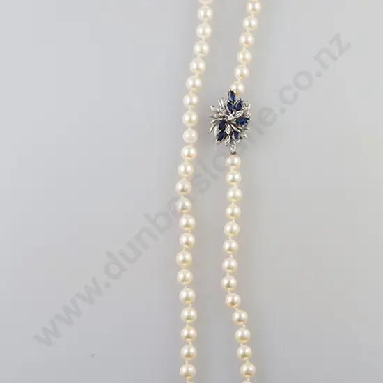 Single Strand Cultured Pearl Necklace