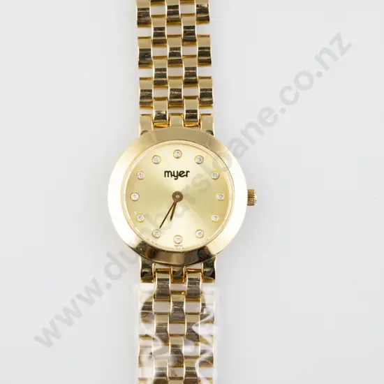 All 18ct Myer Ladies Wrist Watch