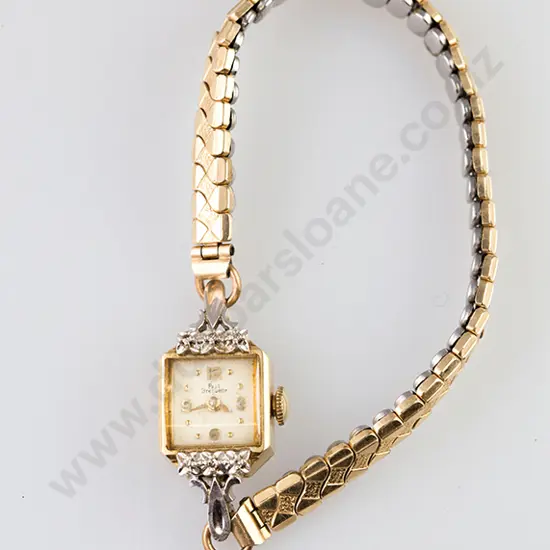 Vintage 14ct Paul Breuette Ladies Wrist Watch