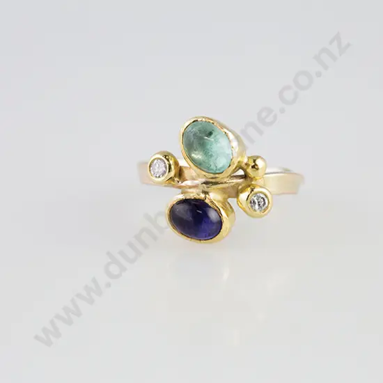 18ct Four Stone Tourmaline