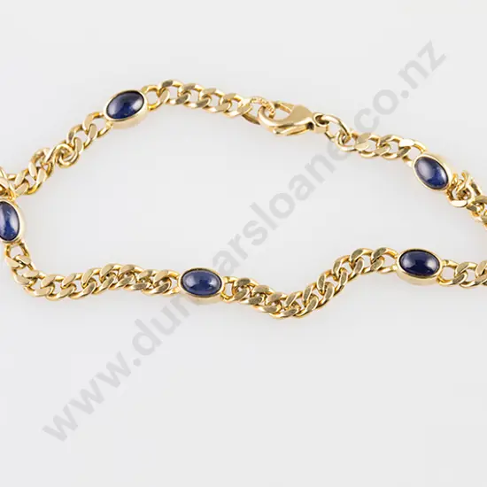 9ct Flat Curb Link Bracelet
