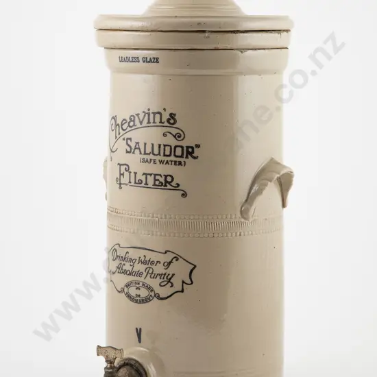 Late Victorian Stoneware Water Filter