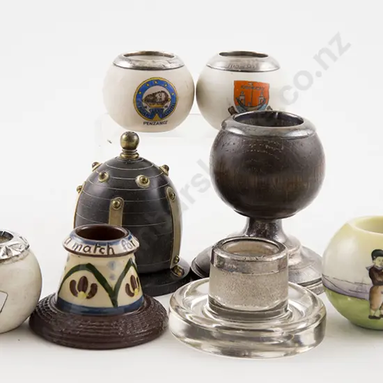 Collection Eight Various Vesta Strikers