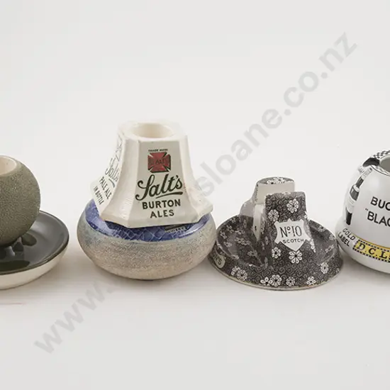 Collection Whisky & Other Advertising Vesta Strikers and Ashtrays (6)