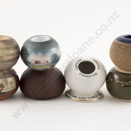 Collection Whisky & Other Advertising Vesta Strikers and Ashtrays (7)