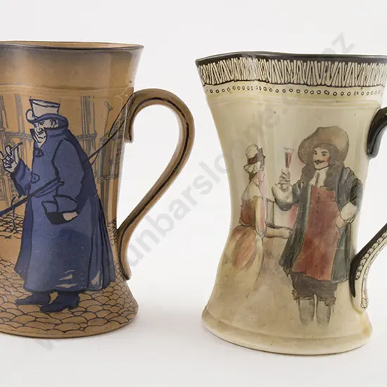 Two Royal Doulton Ale Jugs