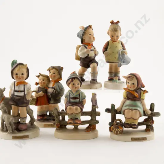 Collection of Six Goebel Hummel Figures