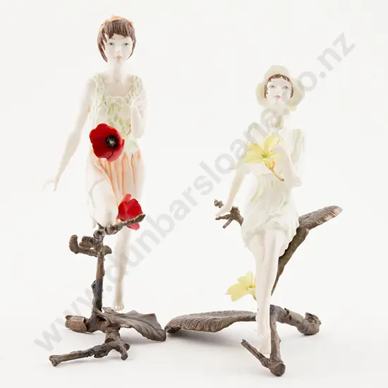 Two Worcester Figures