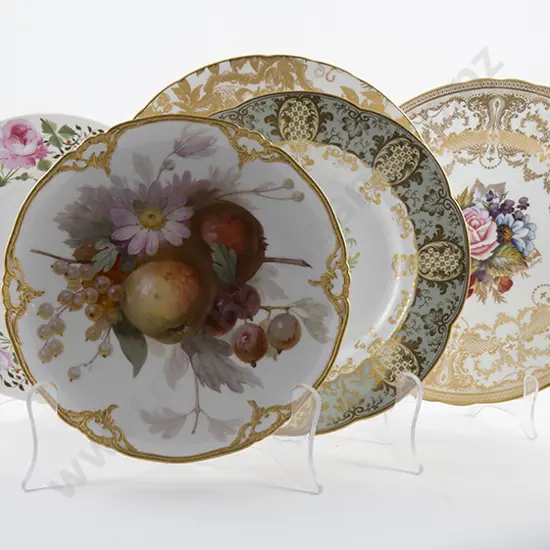 Collection of Six Fancy Plates