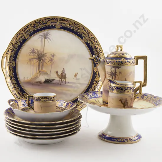 Early C19th Noritake Part Dessert Set