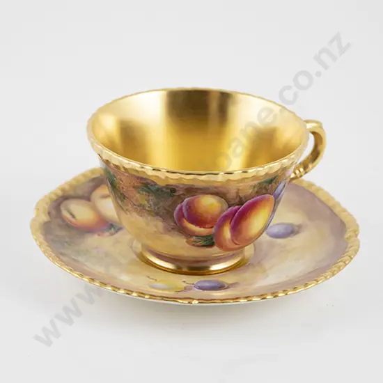 Royal Worcester Teacup and Saucer