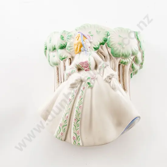 Clarice Cliff Lady Anne Wall Pocket