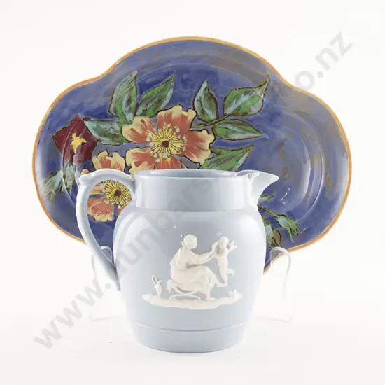 Royal Doulton Painted Floral Dish, Other, Jug