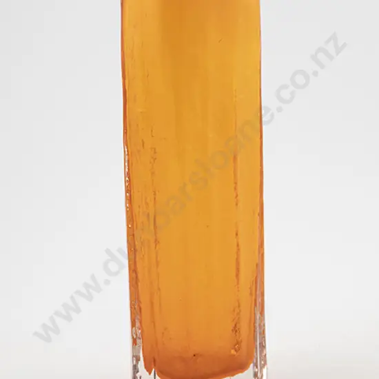 Whitefriars Encased Glass 'Cucumber' Vase