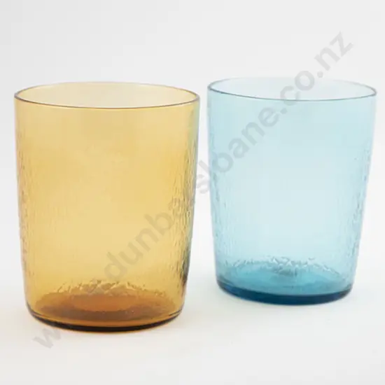 Two Whitefriars 'Bucket' Vases