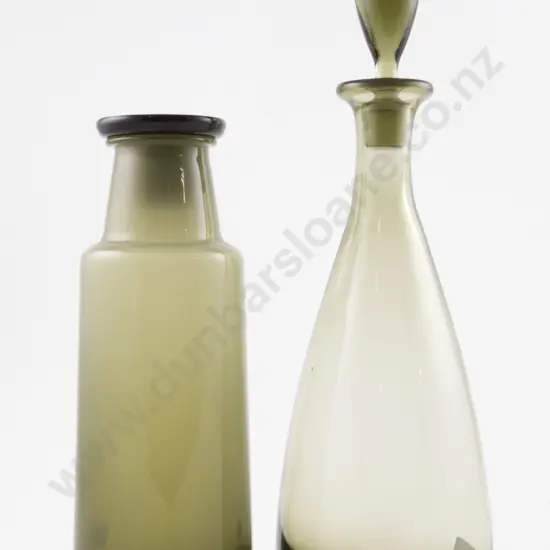 Whitefriars Decanter and Hadeland Decanter
