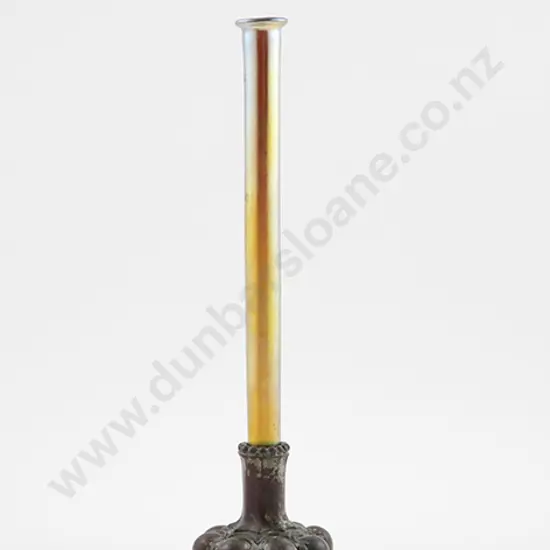 Early C20th Tiffany Lustre Specimen Phial Vase