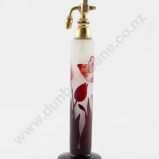 Early C20th Cameo Glass Scent Atomiser