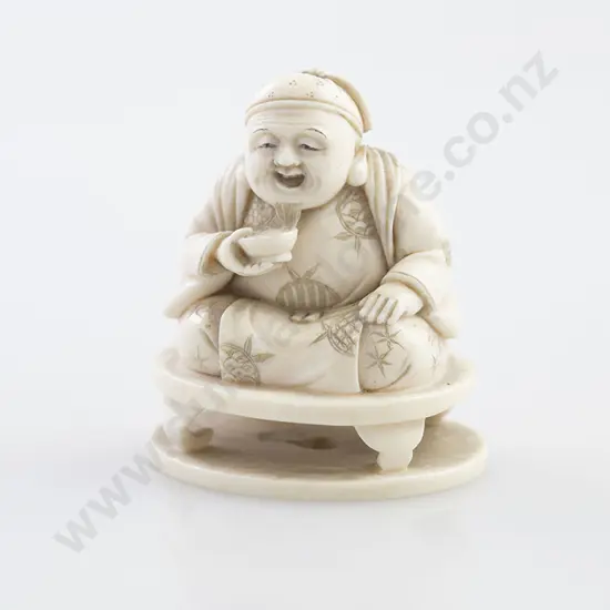 Two Ivory Netsuke