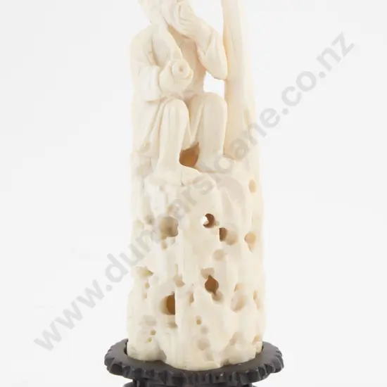 Carved Ivory Figure Group