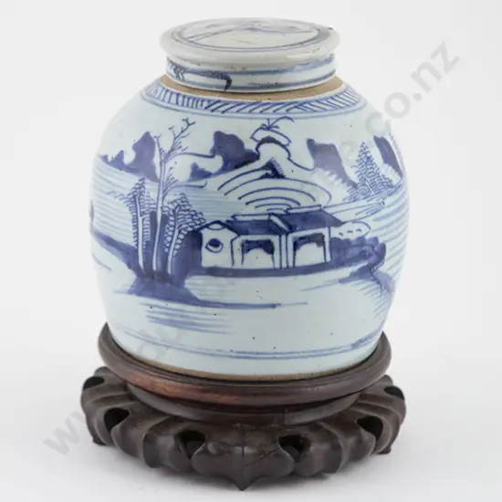 Provincial Ming Ginger Jar and Cover