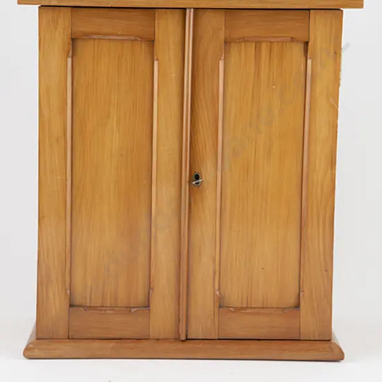 Late C19th NZ Colonial Kauri Miniature Cabinet