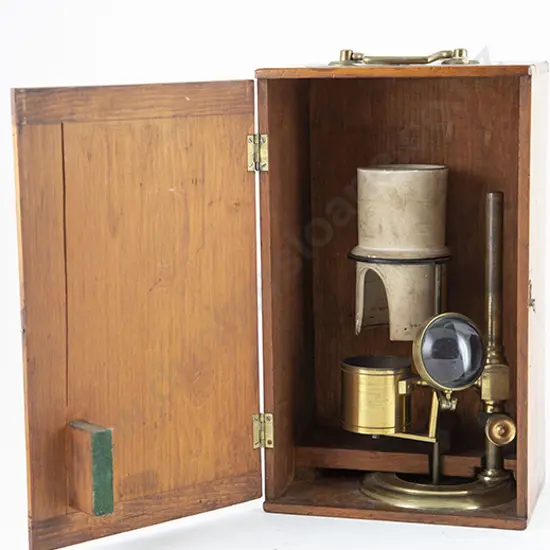 Late Victorian Scientific Oil Lamp